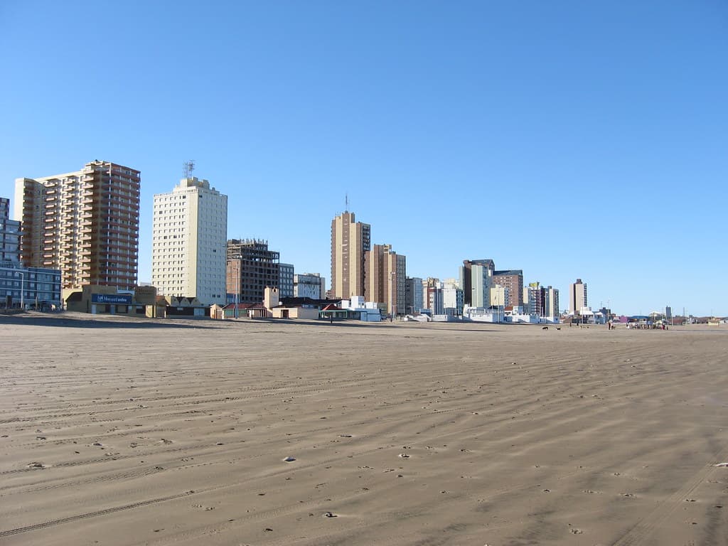 Playa Necochea.