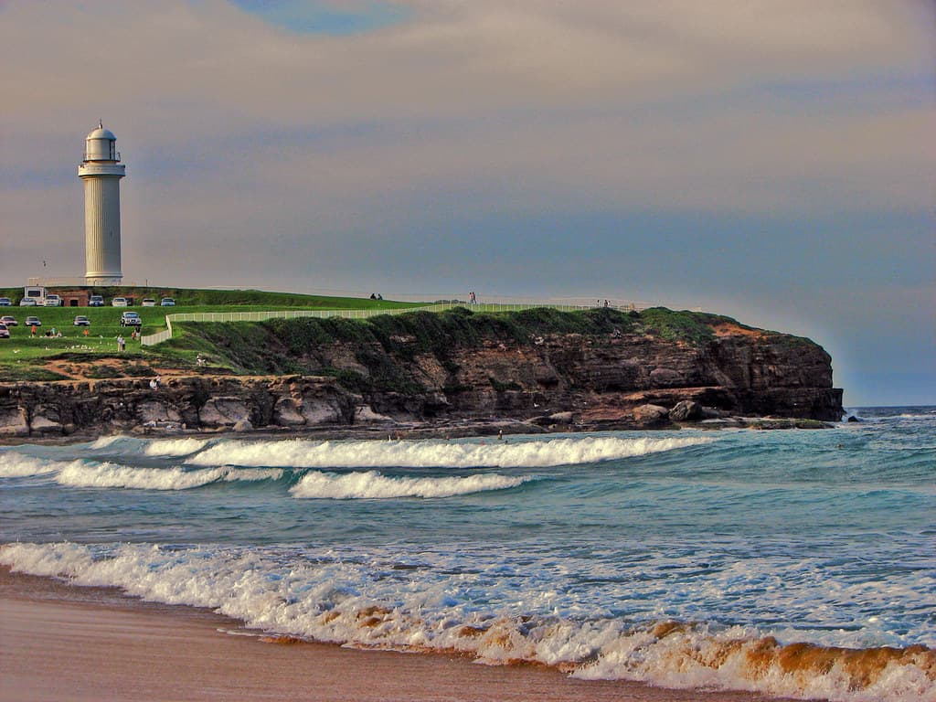 Surfers at the City Beach