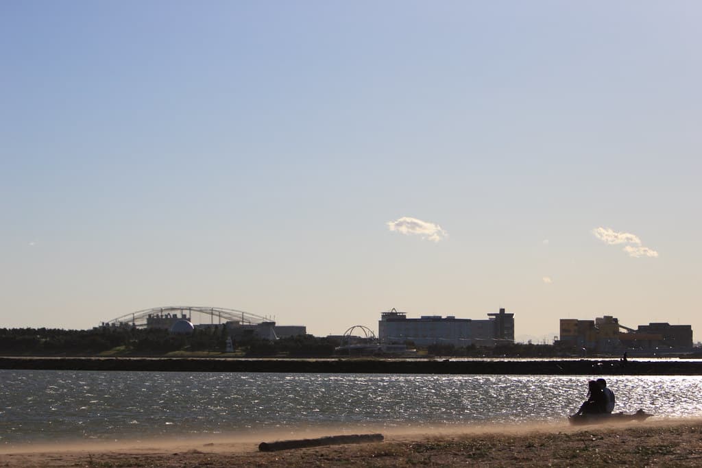 Takasu Seaside Park Beach — photo by mrhayata
