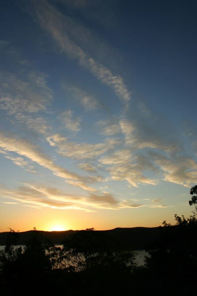 Sunset Sydney 23 September 2006