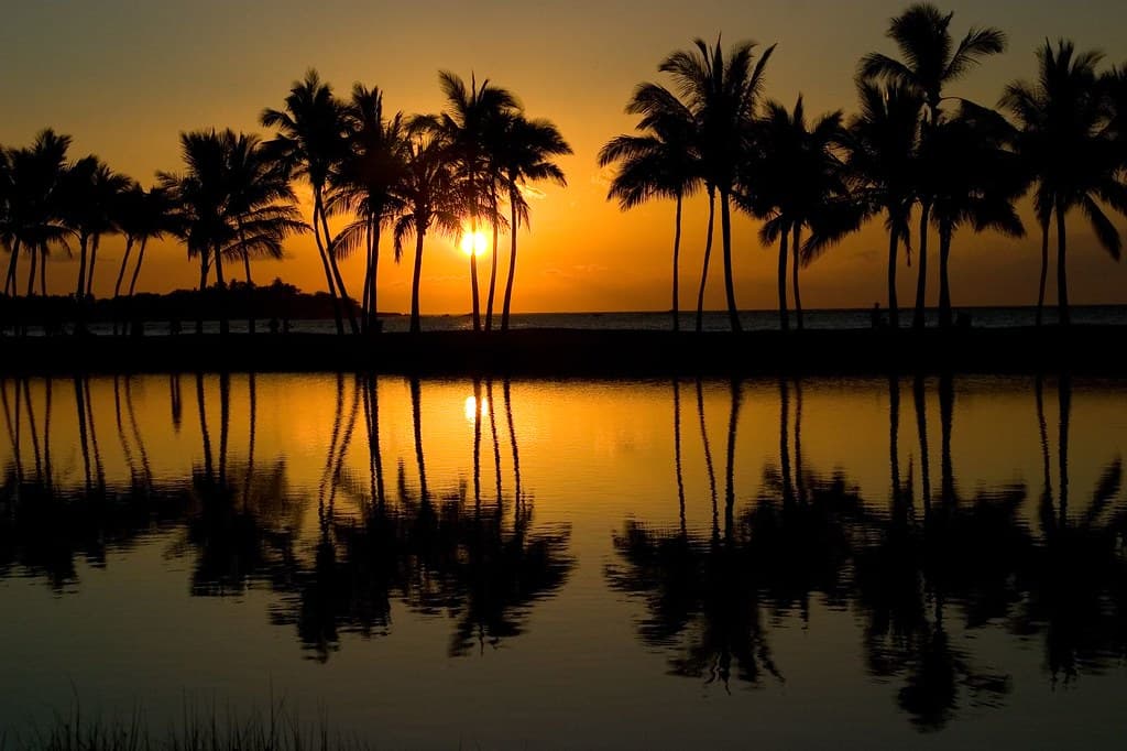 2nd Sunset in Hawaii