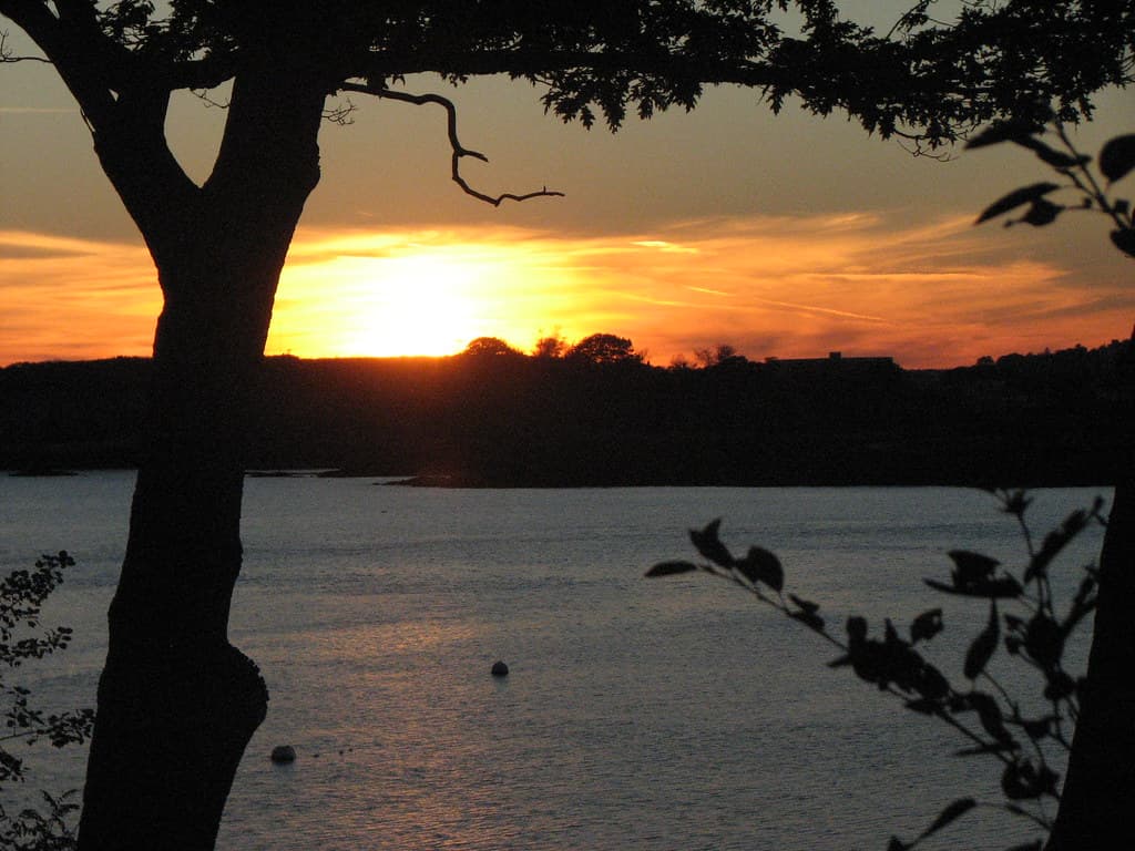 casco.bay • golden.sunset