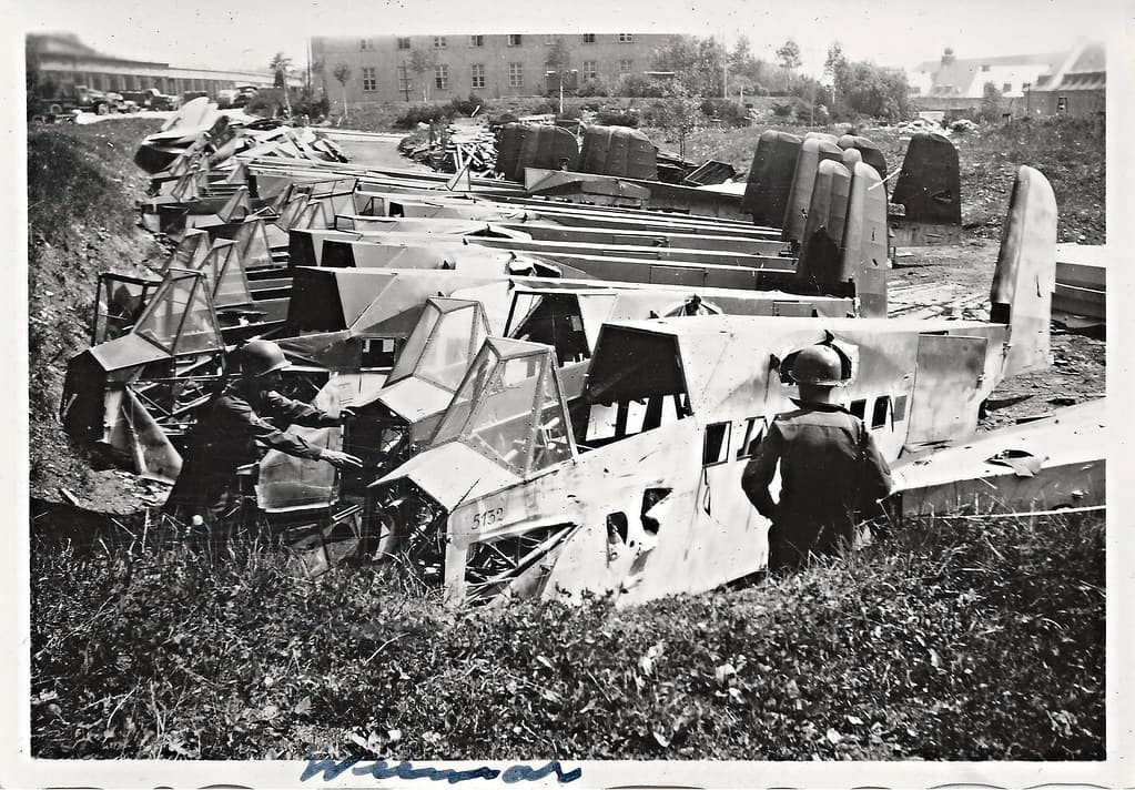 Weimar, Germany, WWII, Aircraft Bodies, DFS 230 Attack Gliders
