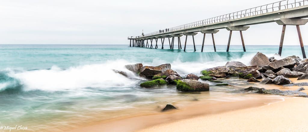 Montgat Beach — photo by Miquel Lleixà Mora