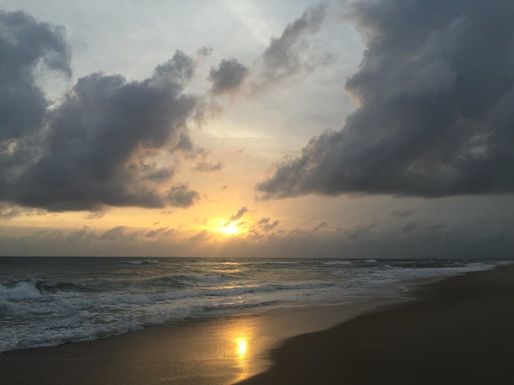 Caminho do sol, Ceará, Brasil.