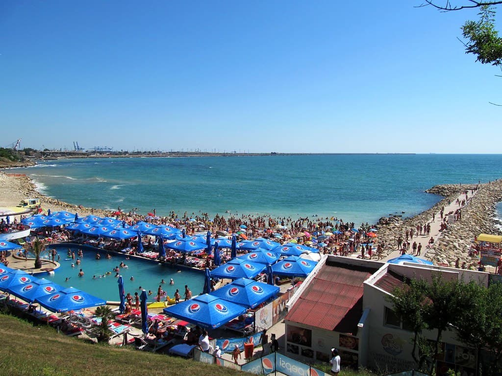 Agigea Beach — photo by lraul06