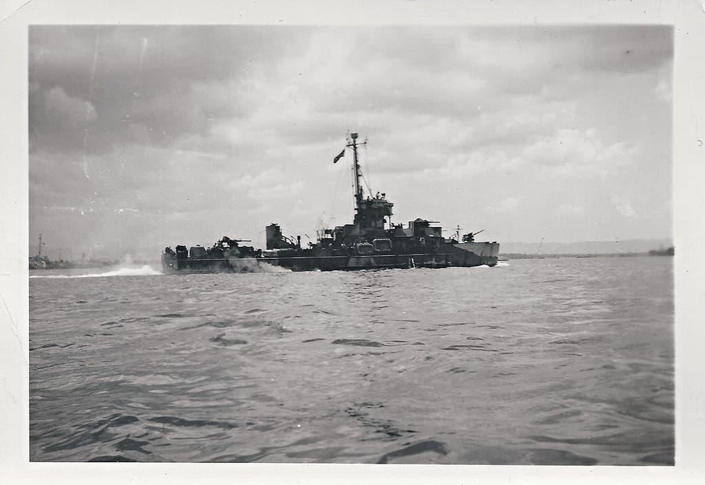 U.S. Navy, WWII, Landing Craft Support, LCS(L)(3)-43