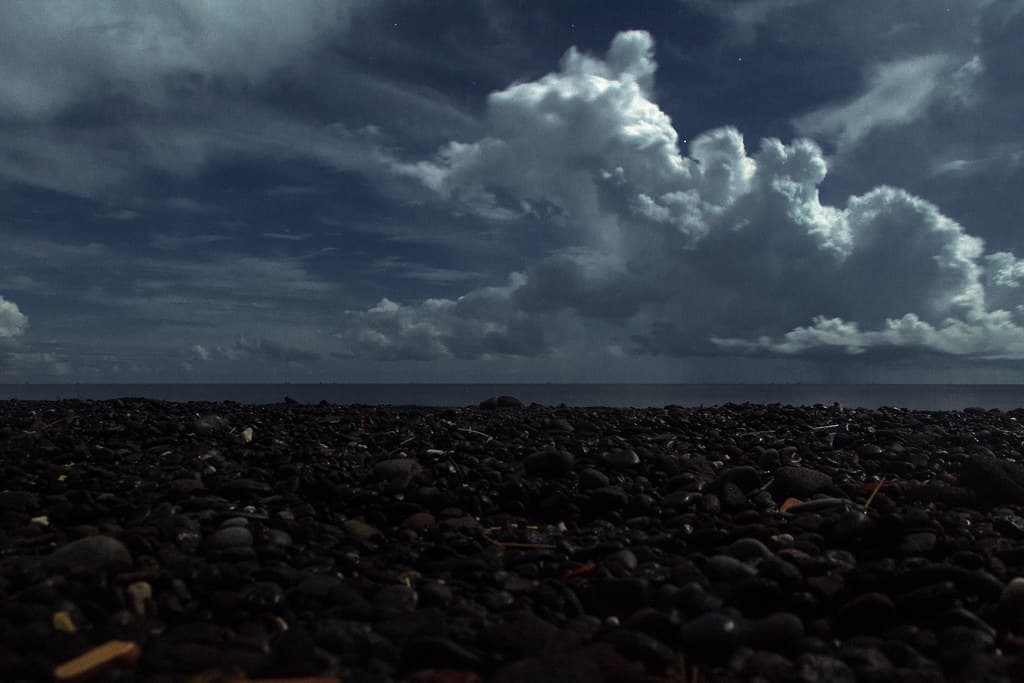 Night over Bali Sea