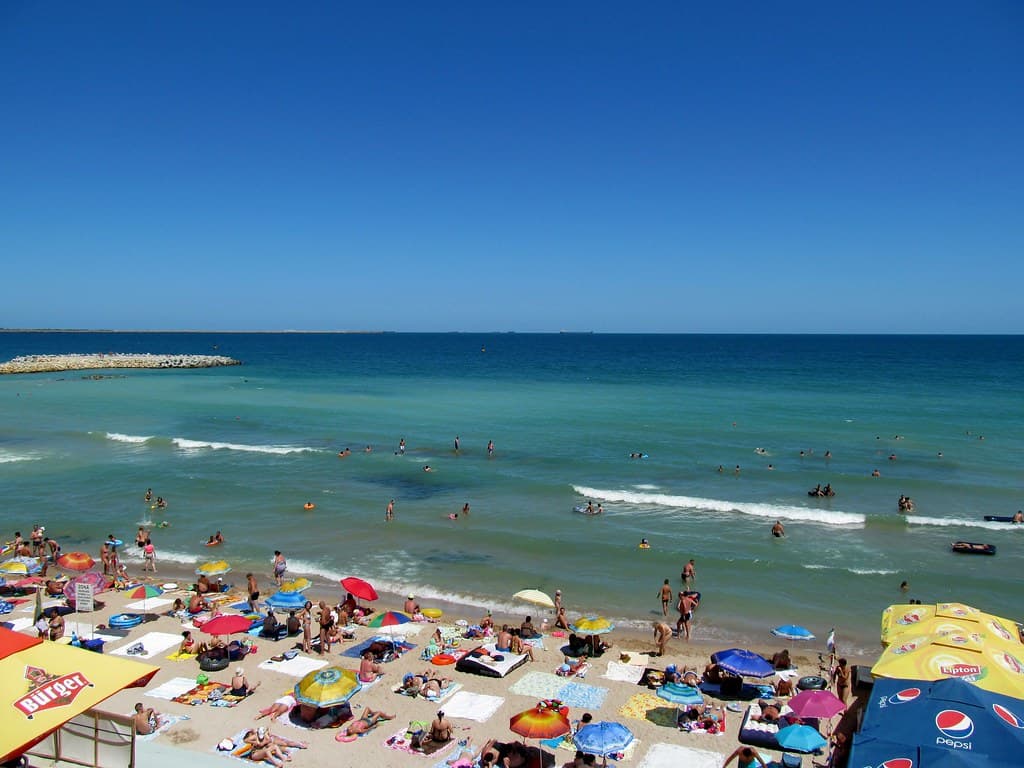 Agigea Beach — photo by lraul06