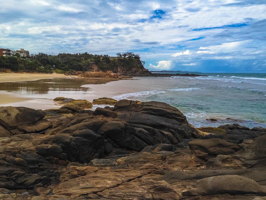 First Bay rocks, Coolum