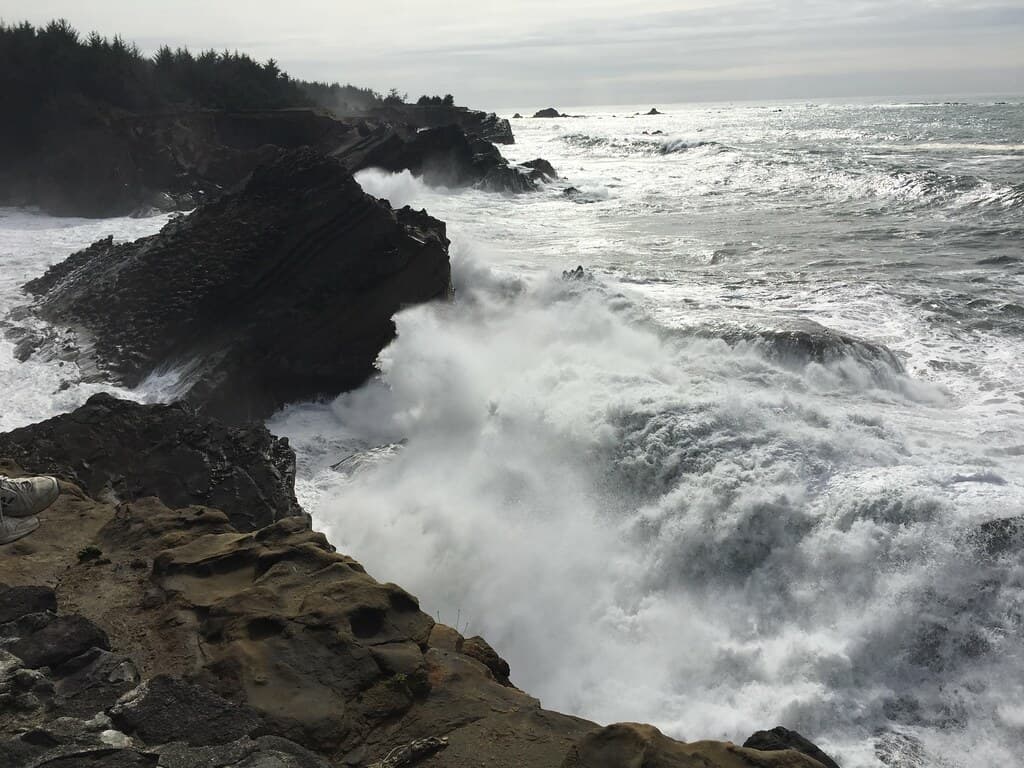 Cape Arago Beach view 3