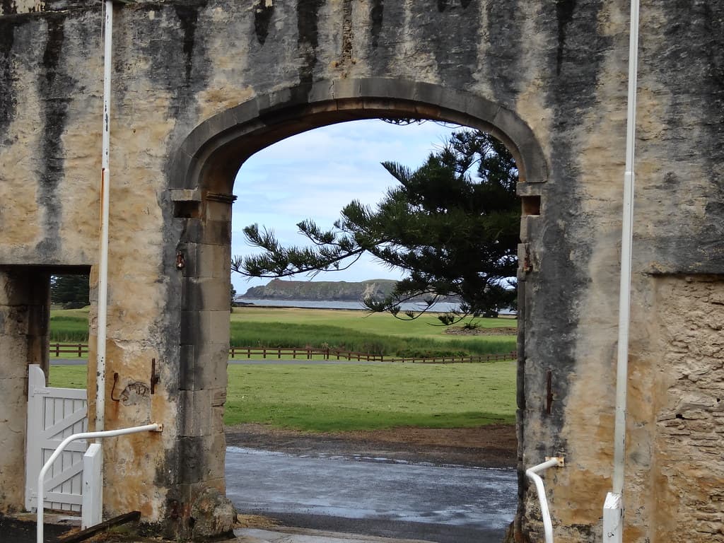 Norfolk Island. Kingston penal settlement. The old Commissariate Store built in  1835.