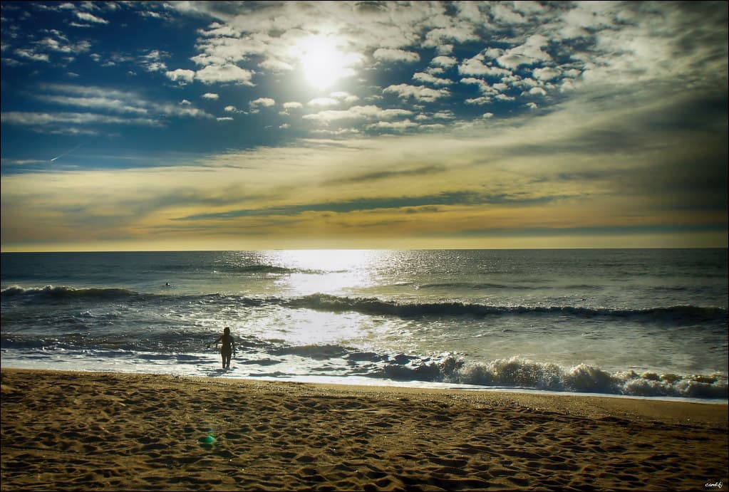 Ocata Beach — photo by candi...