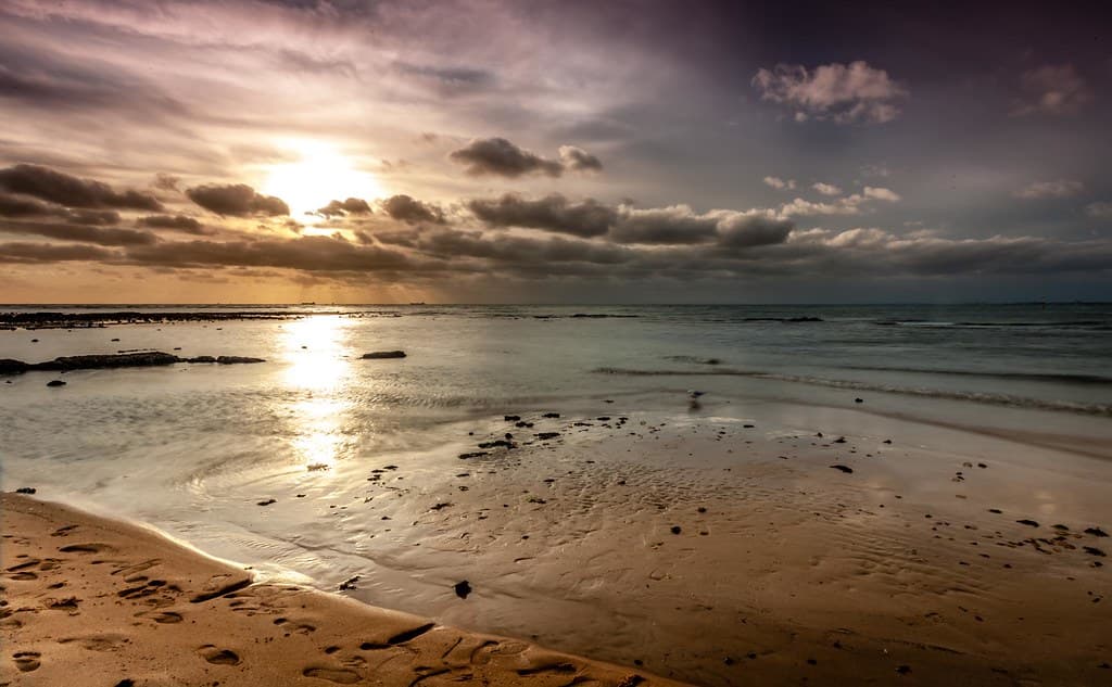 Brighton Beach Sunset-3