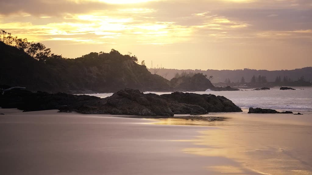 Rocky shoreline