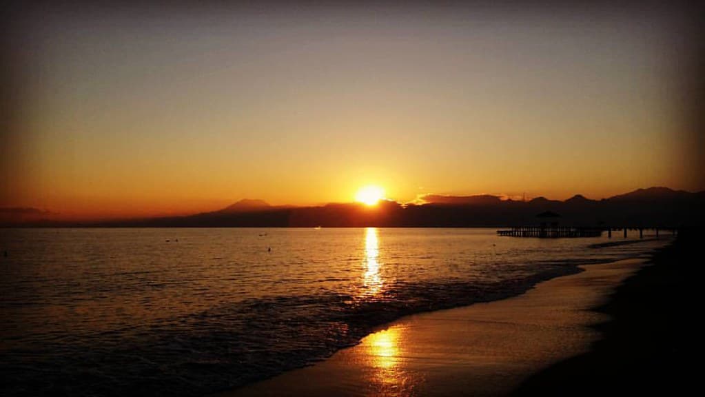 Konyaaltı Beach — photo by Michael Wuensch