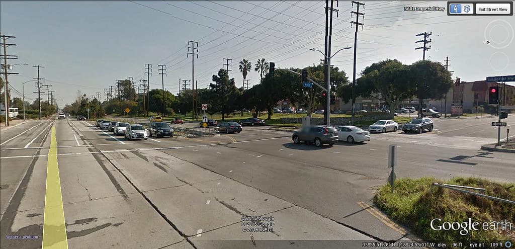 Imperial Hwy N-W Terminus Old Imperial Highway at Main St El Segundo, CA ( 4 of 6)