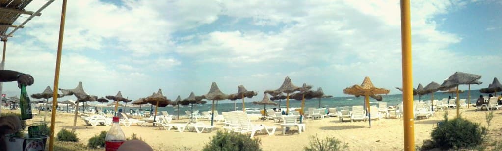 Yasmine Hammamet Beach — photo by Yasmina_Hamami