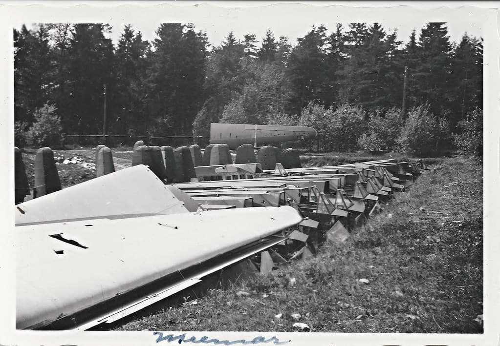 Weimar, Germany, WWII, Aircraft Bodies, DFS 230 Attack Gliders