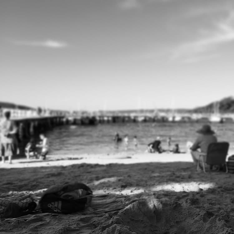 Saturday afternoon at the beach