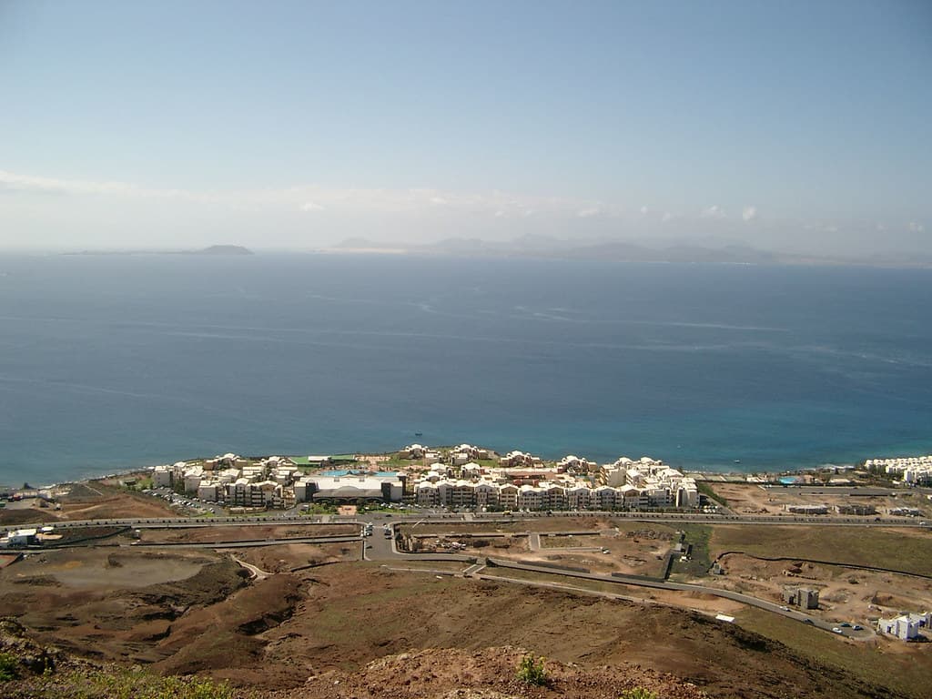 Aerial View to Fuerteventura