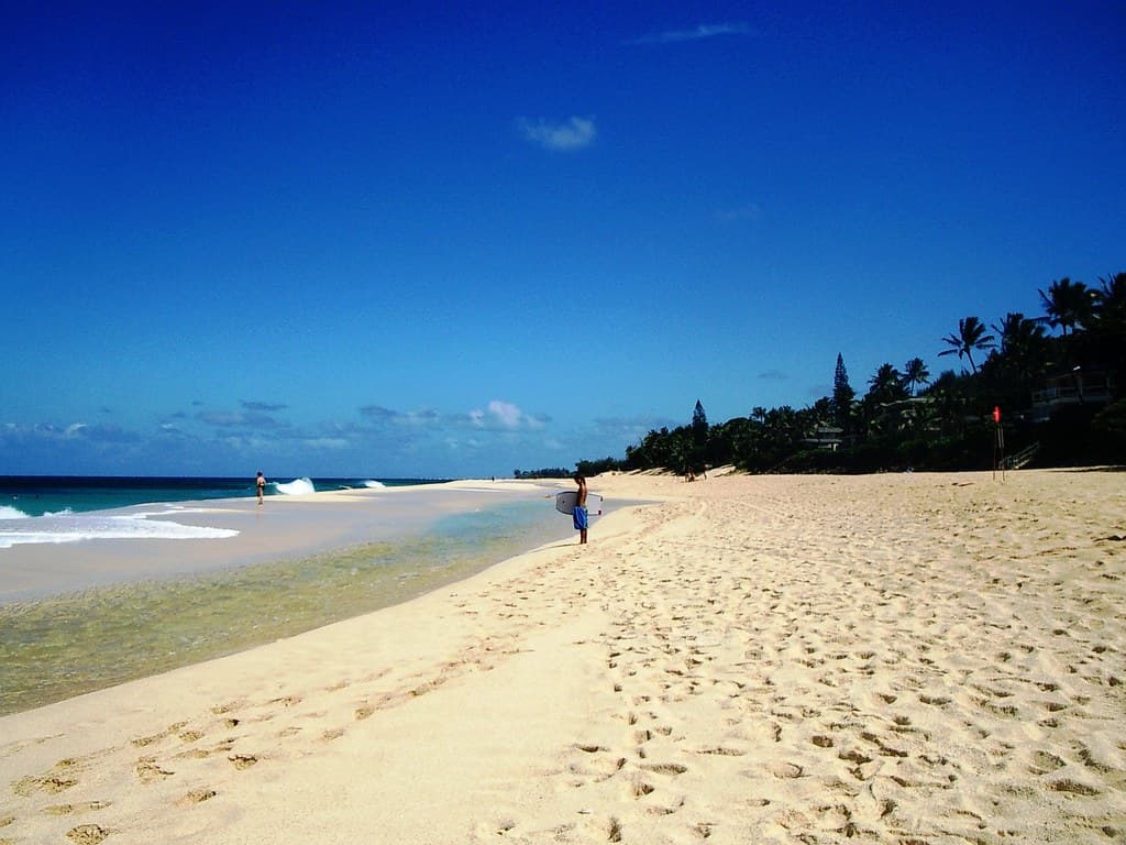 Surfer in the Center