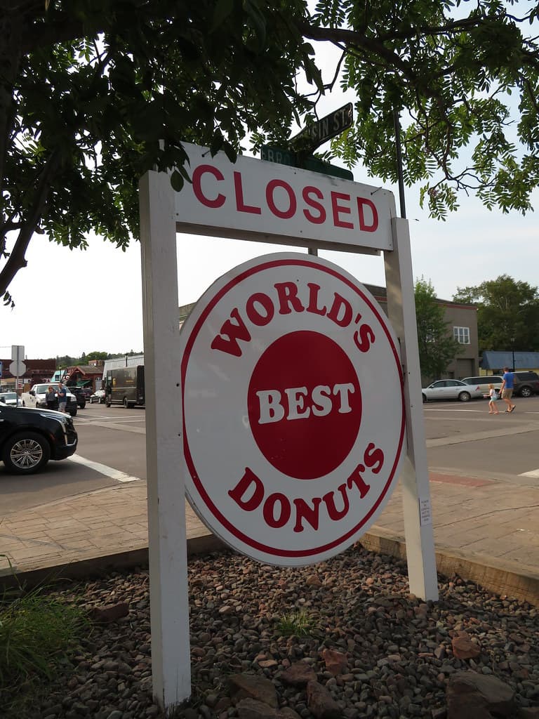 World's Best Donuts, Grand Marais, Minnesota