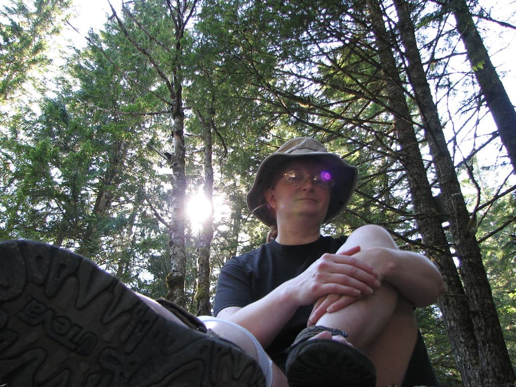 Theresa in the Trees