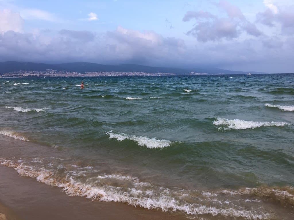 Ravda Central Beach — photo by James F Clay