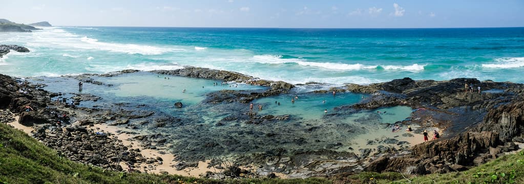 Champagne Pools Auf Fraser Island