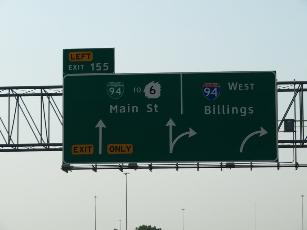 Interstate 94, Mandan, North Dakota