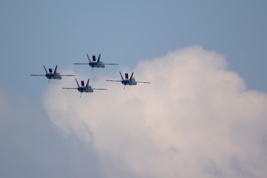 Blue Angels Rehearsal