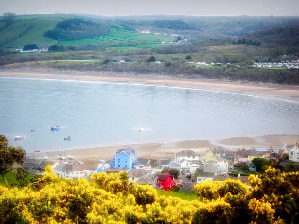 New Quay Beach — photo by .^.Blanksy