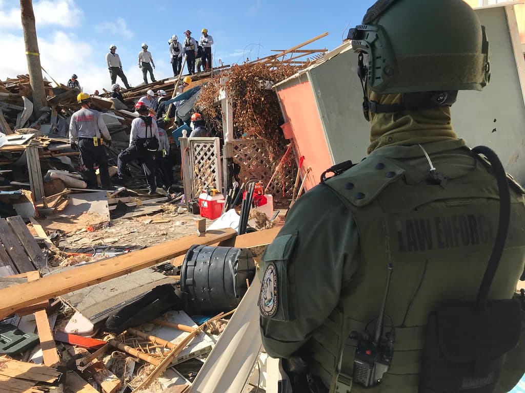 Search and rescue in Mexico Beach