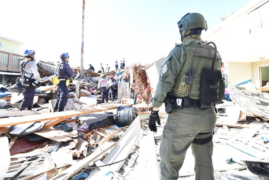 Mexico Beach; FWC Special Operations Group; Urban Search and Rescue 086