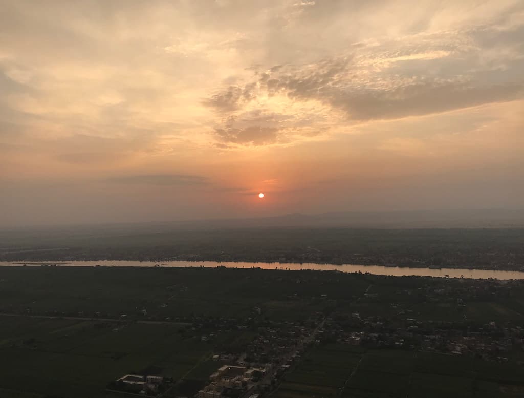 Hot Air Balloon Flight, West Bank, Luxor, Egito