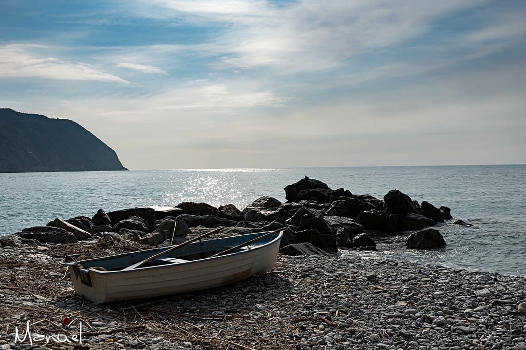 Moneglia Beach — photo by Manuel73