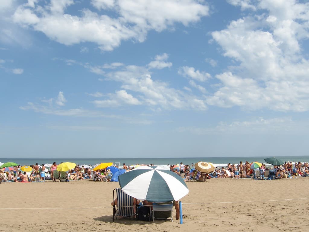 Playa Necochea.