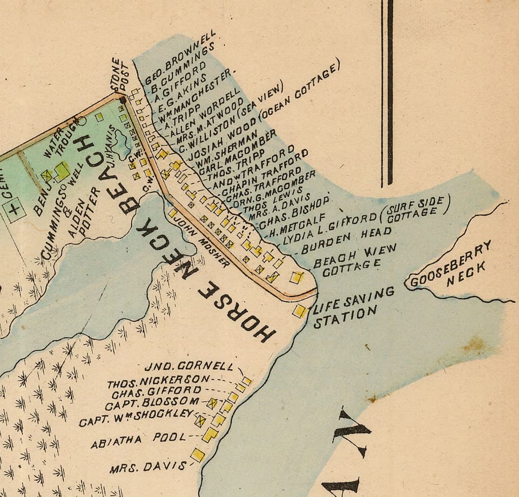 East Beach Map