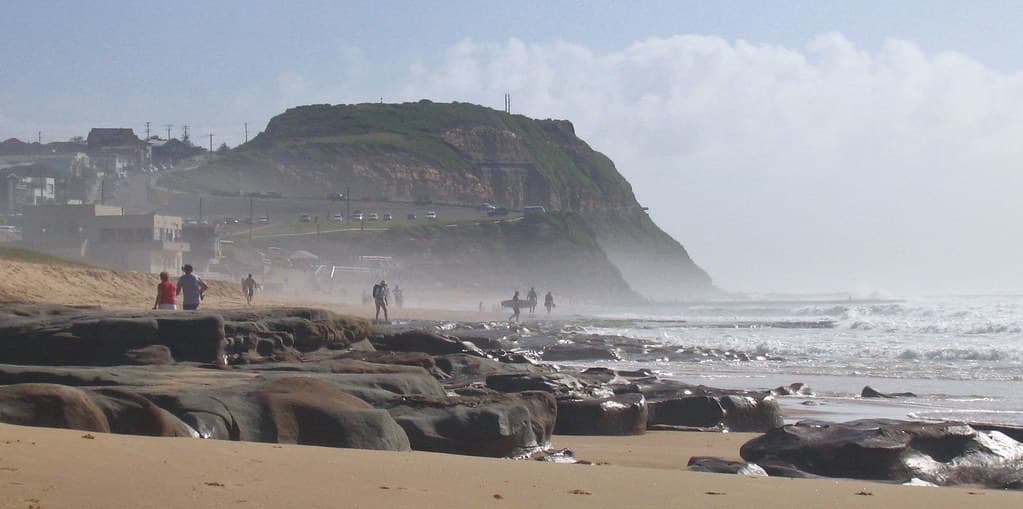 Bar Beach - New Year's Day beach stroll 2008