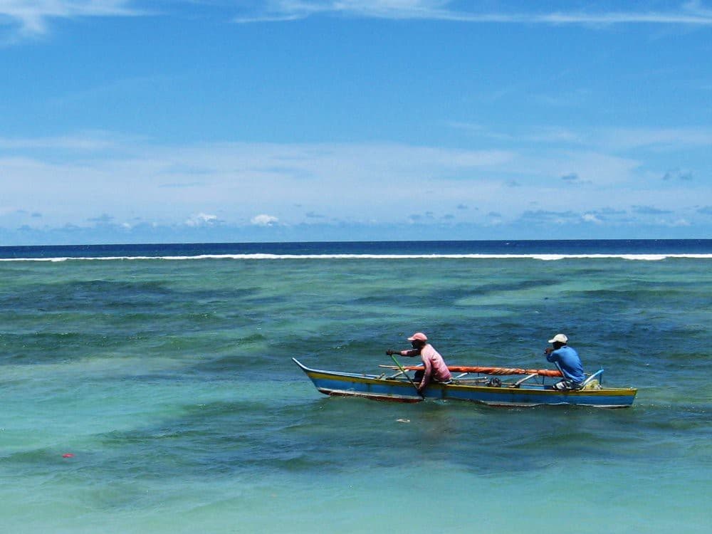 The blue seas at Base-G