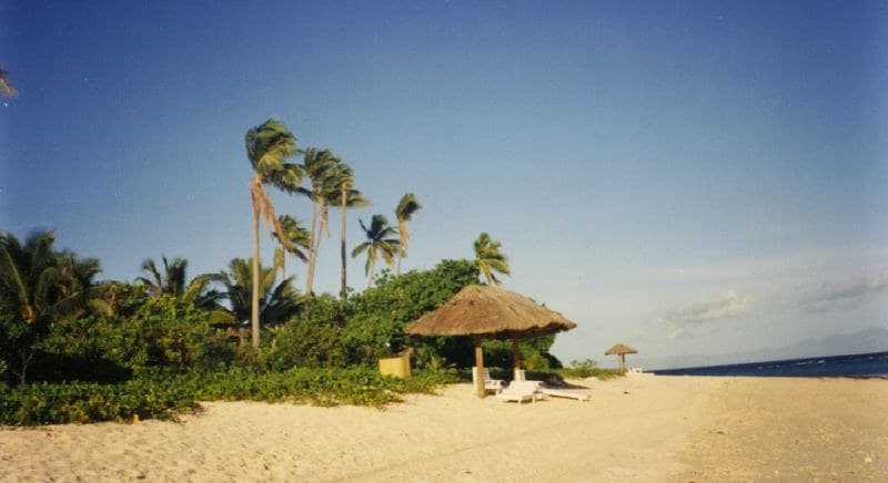 Beach on Treasure Island Fiji
