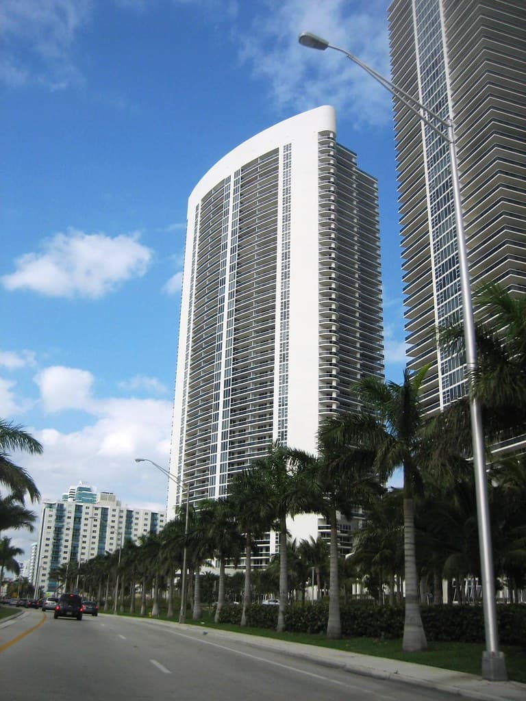 South Florida condominiums, Hallandale Beach, FL