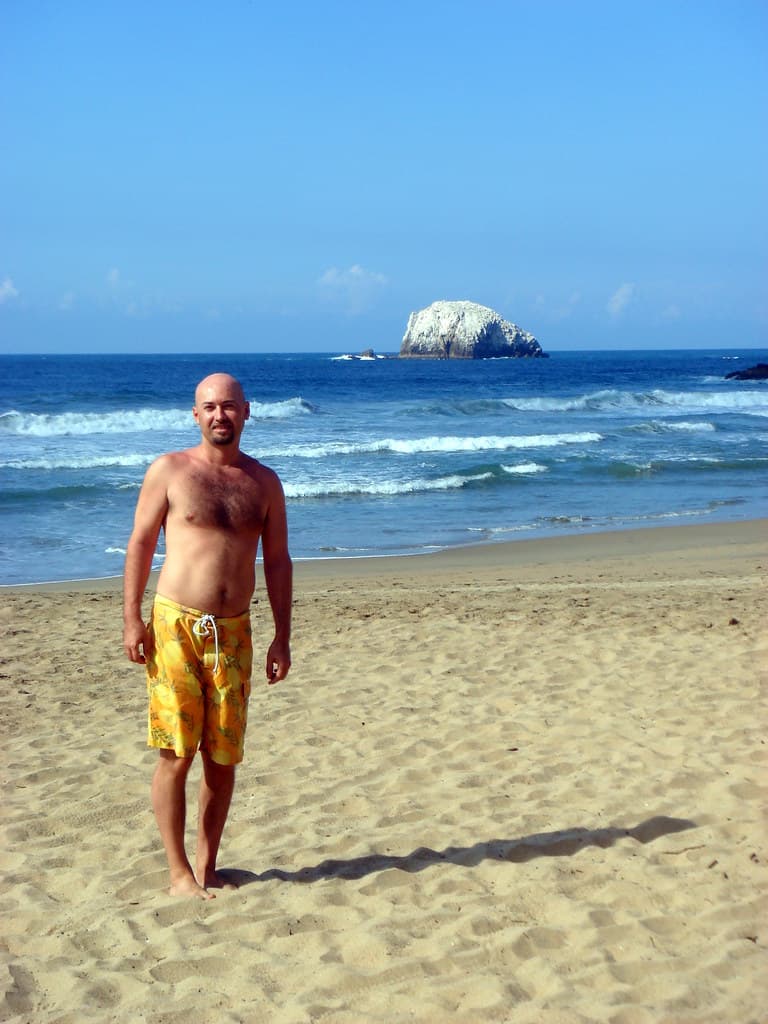 Kevin on Zipolite by Roca Blanca