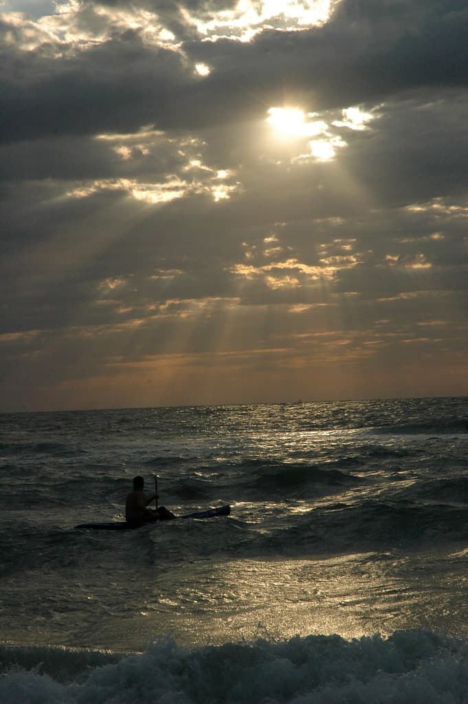 Kayak Surfing