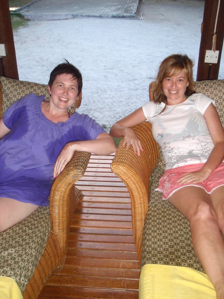 After sun massage