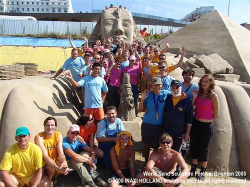 World Sand Sculpture Festival Brighton 2005