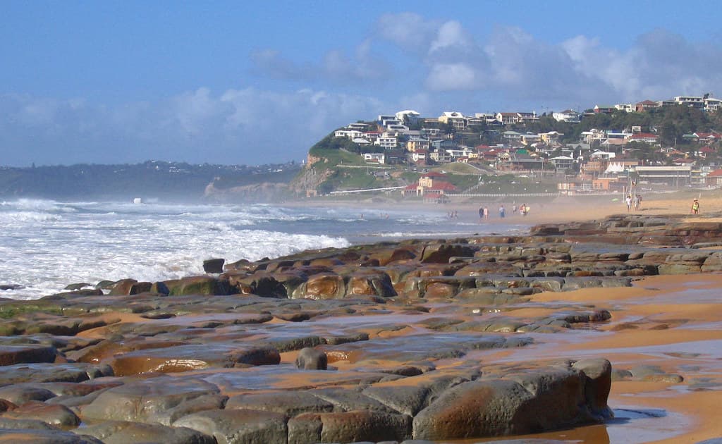 Merewether from Bar Beach