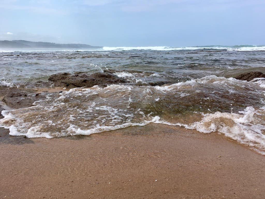 Zinkwazi Lagoon Mouth Beach