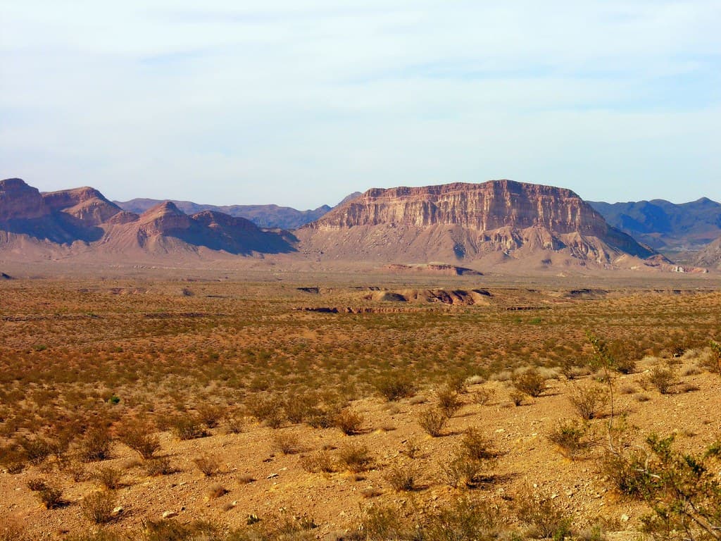 Desert and Mountains Around Las Vegas